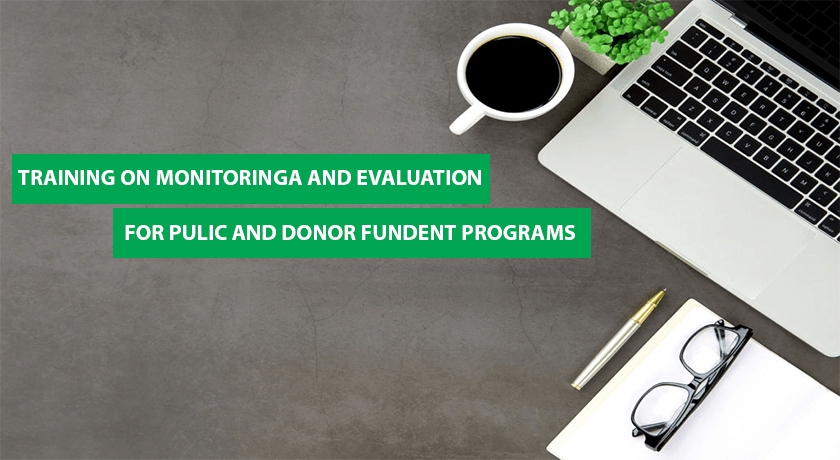 Training  on Effective M&E for Public and Donor-Funded program